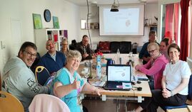 Lebenshilfe Dorsten zu Gast beim Ambulant Unterstützten Wohnen (AUW) in Bochum